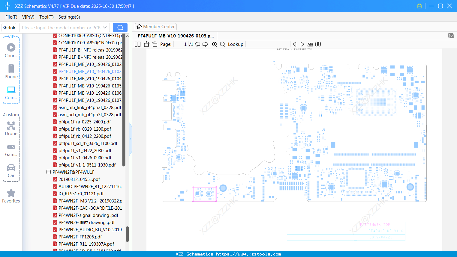 Laptop Mechrevo PF4PU1F_MB_V10_190426_0103